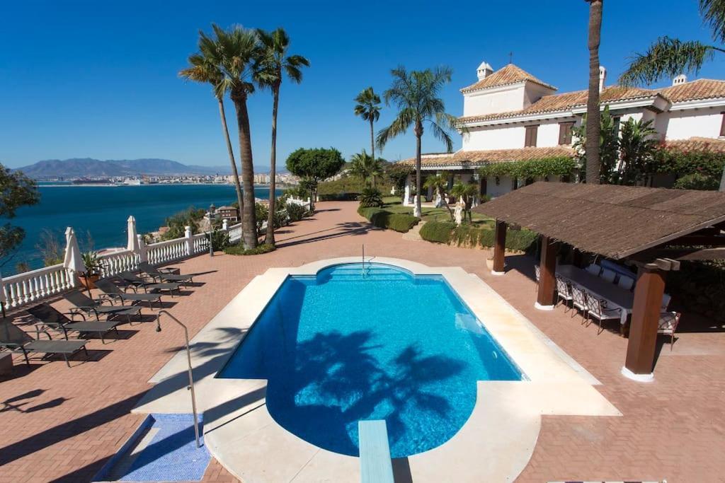 Andalusian Villa On The Sea And The Bay Of مالقة المظهر الخارجي الصورة